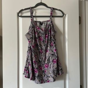 Torrid button down top